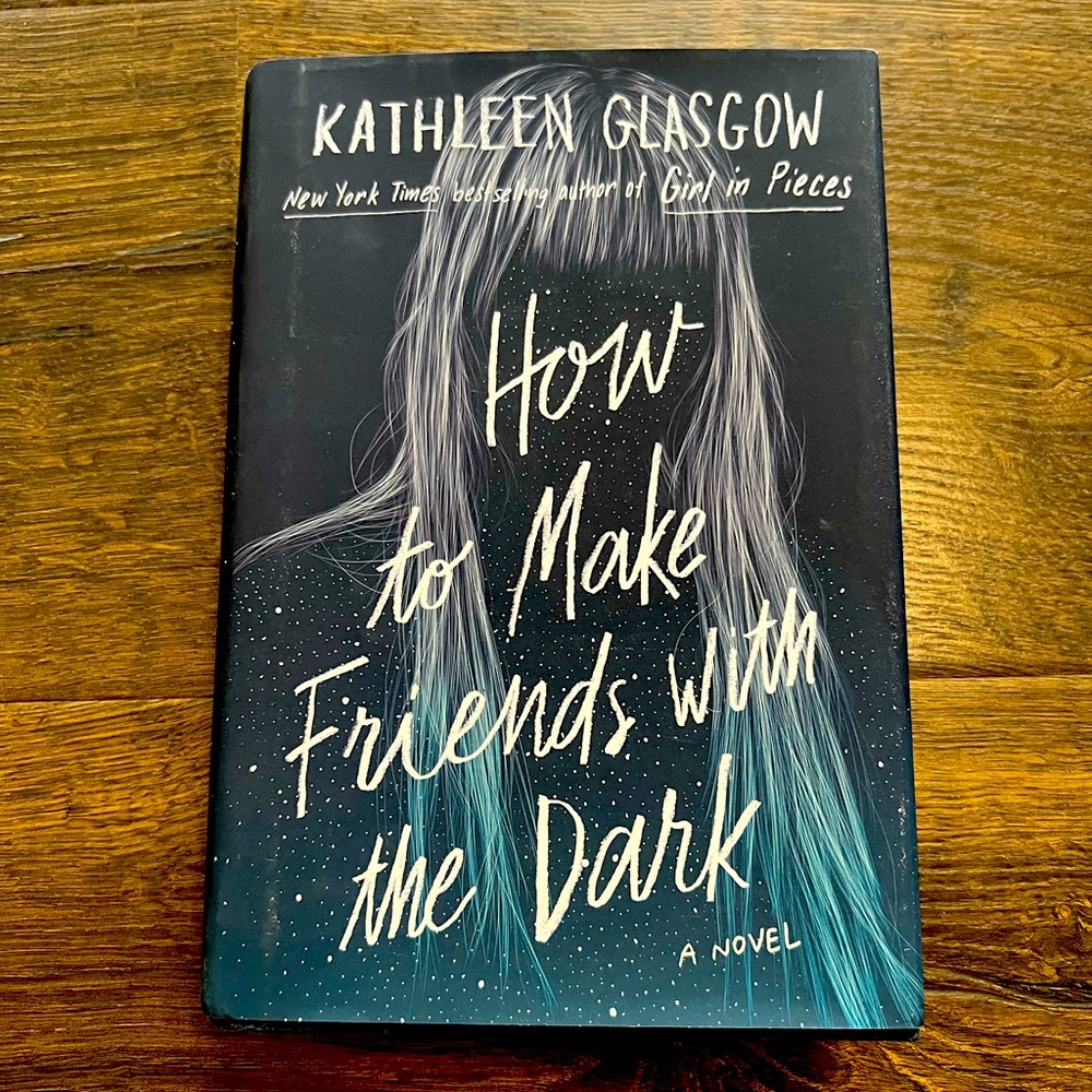Hardcover book-how to make friends in the dark